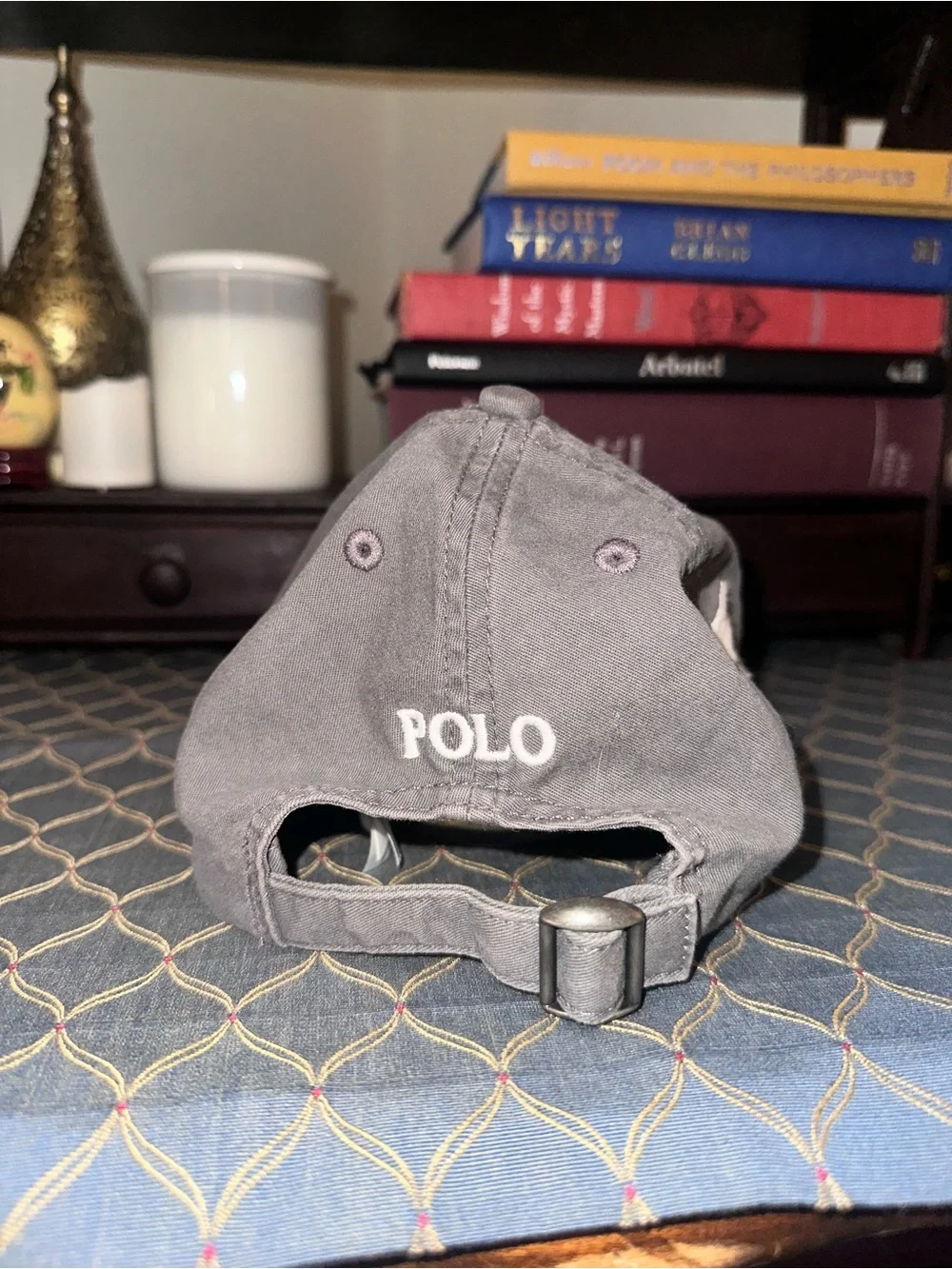 Polo by Ralph Lauren Gray Logo Baseball Cap